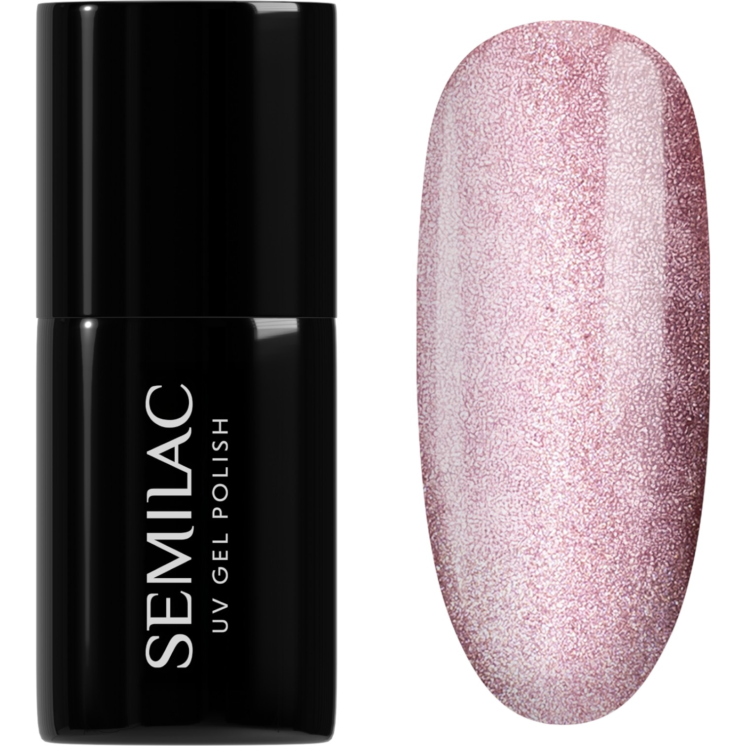 Semilac Lakier hybrydowy UV Hybrid, 663 Blush Gloss