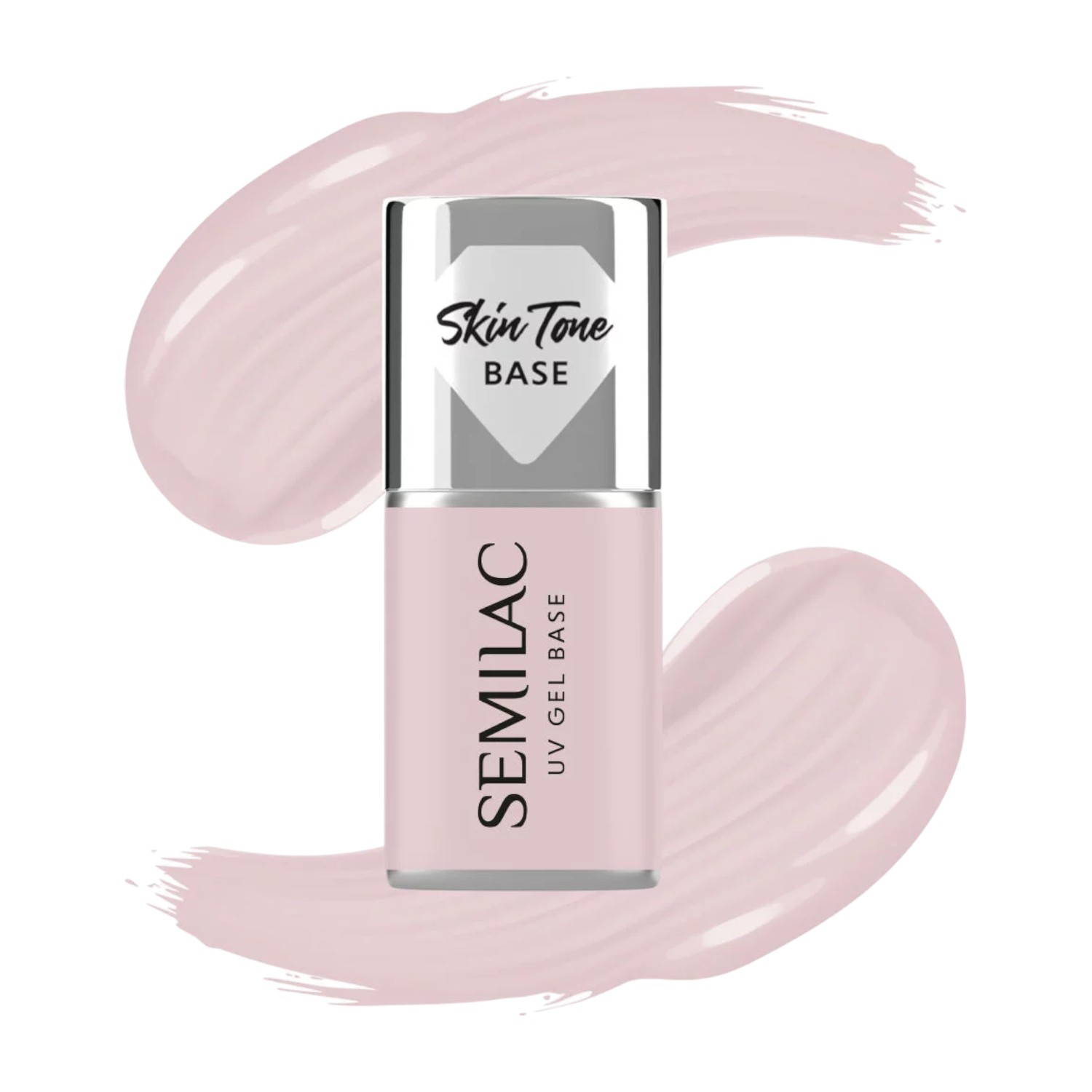 Semilac Baza do lakierów hybrydowych Skin Tone Cover Base, Ecru 