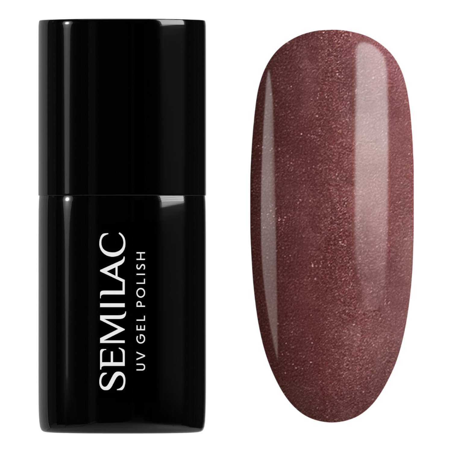 Semilac Lakier hybrydowy, 940 Taupe Gloss