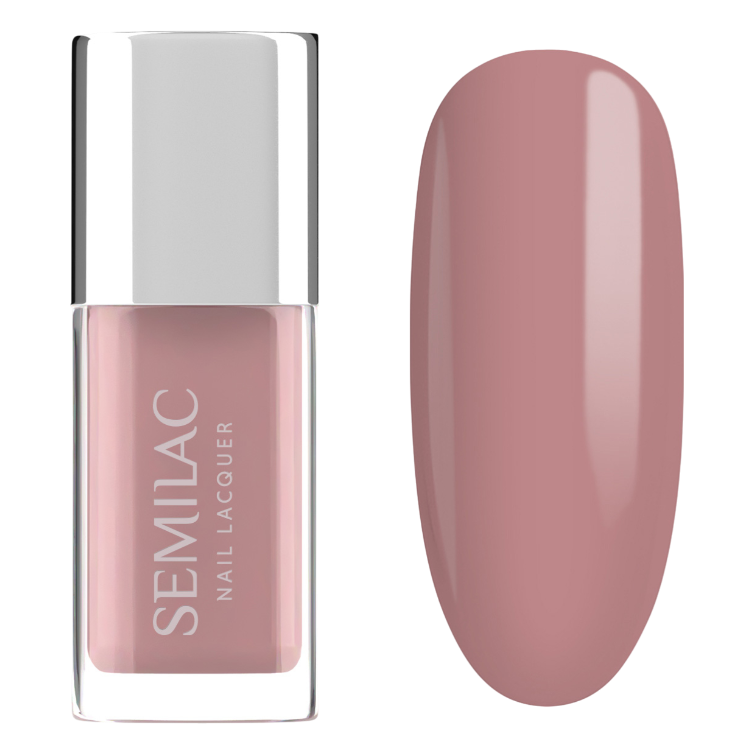 Semilac Smalto classico Nail Lacquer, 107 Classic Nude