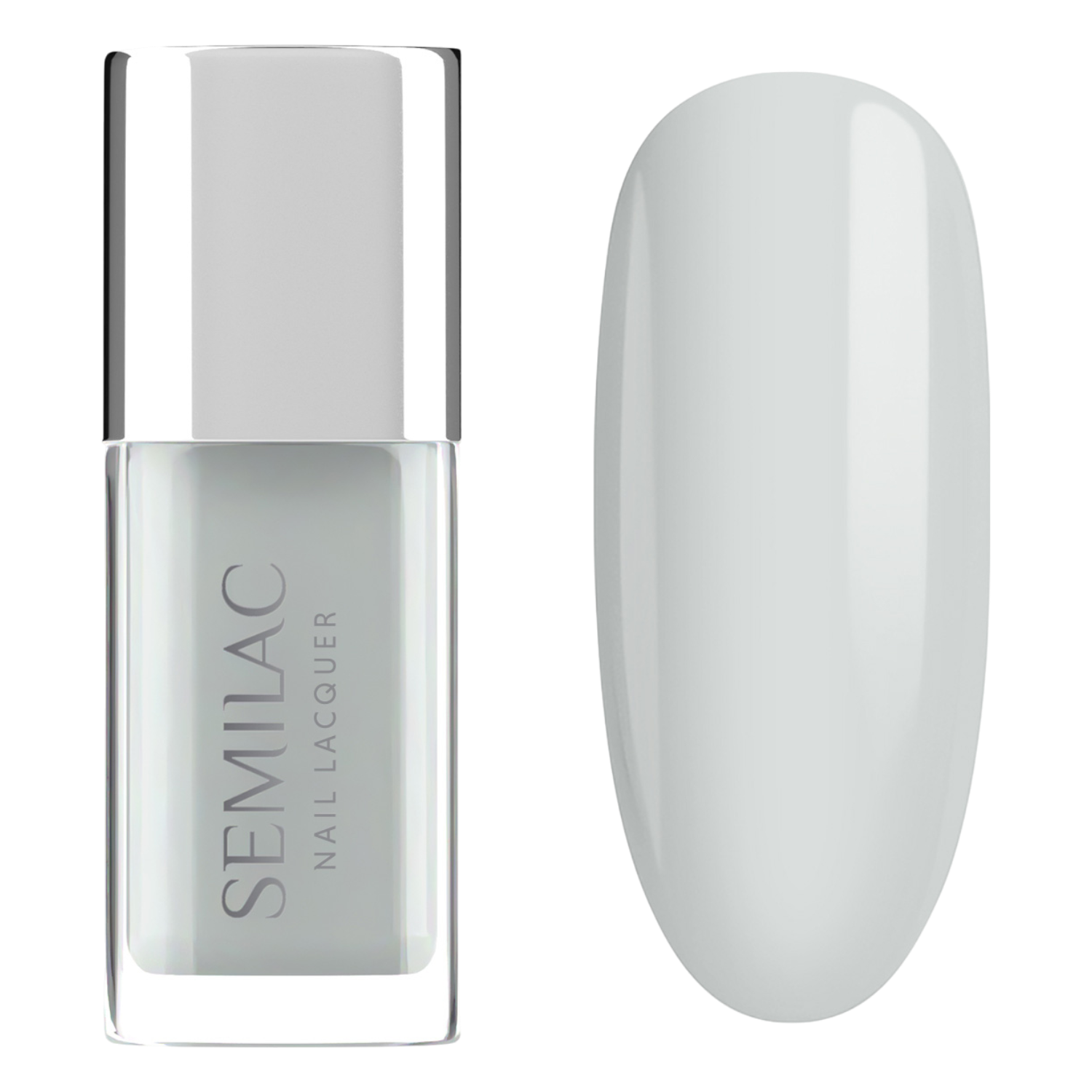 Semilac Smalto classico Nail Lacquer, 108 Classic White