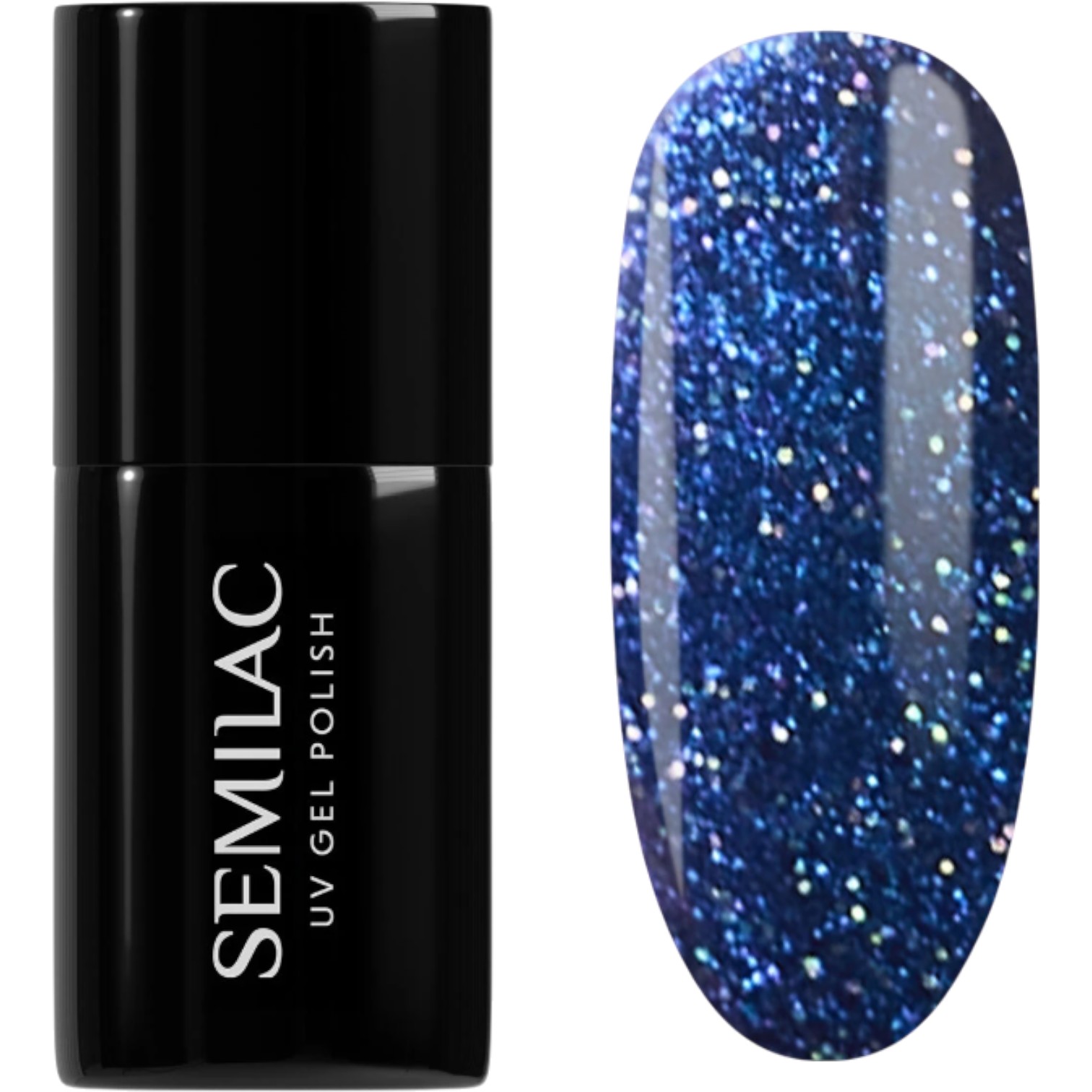 Semilac  Lakier hybrydowy UV Hybrid, 953 Mystery Blue 