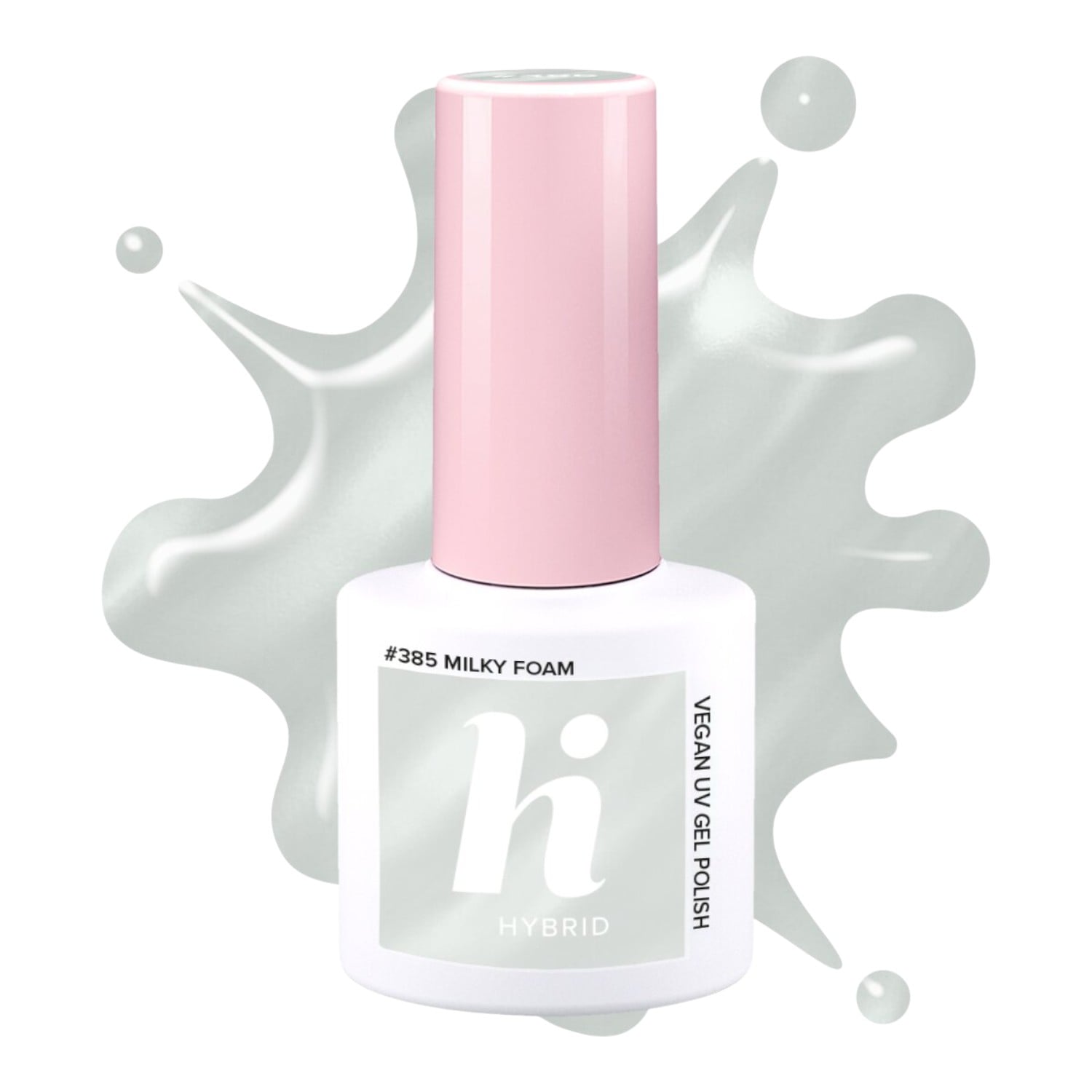 Hi Hybrid Lakier hybrydowy 385 Milky Foam