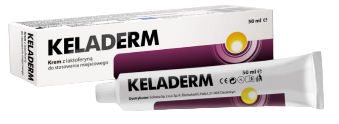 Keladerm, Krem z Laktoferyną, 50 ml