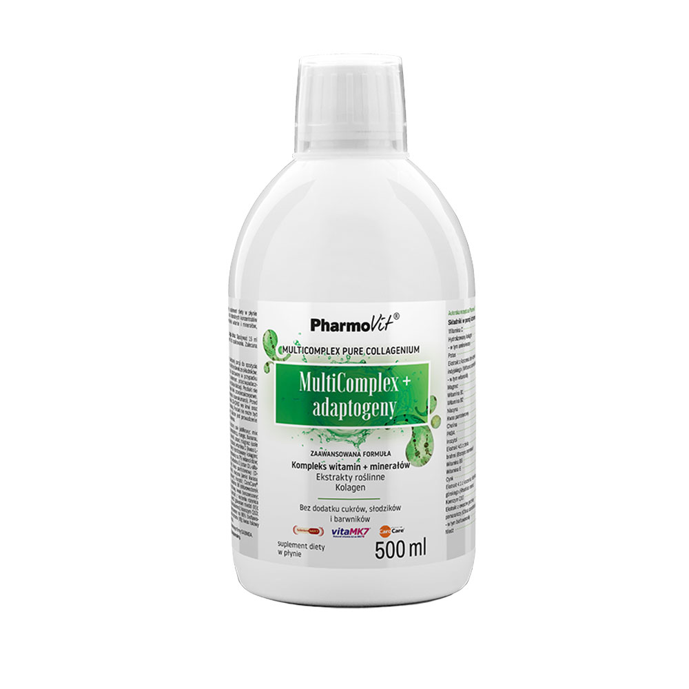 PharmoVit MultiComplex + Adaptogeny Płyn 500 ml