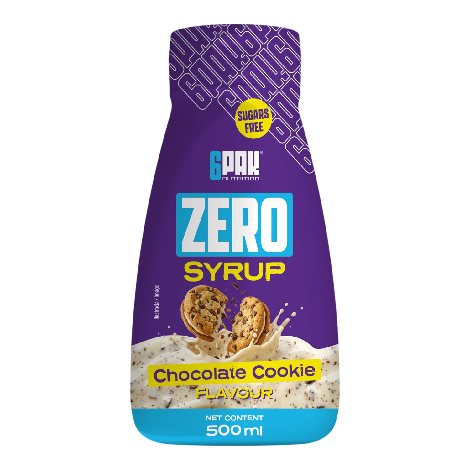 6PAK Syrup Zero - chocolate-cookies