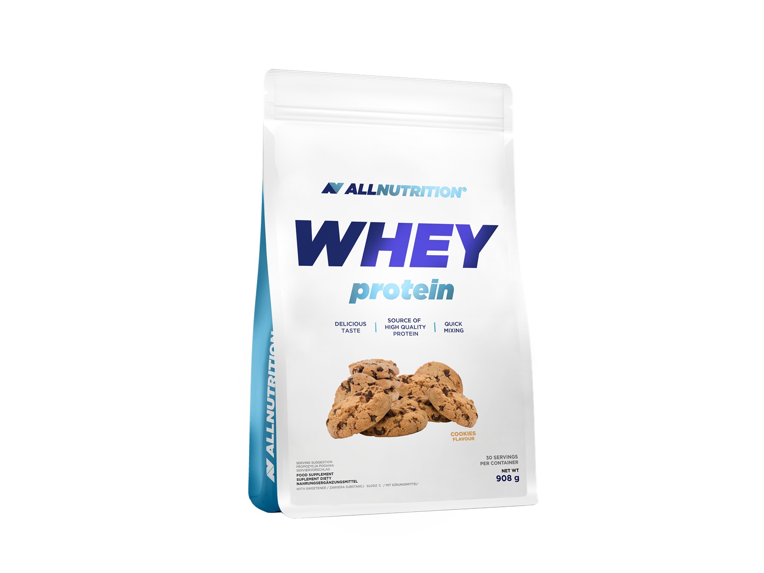 Allnutrition Whey Protein Cookies, proszek 908g