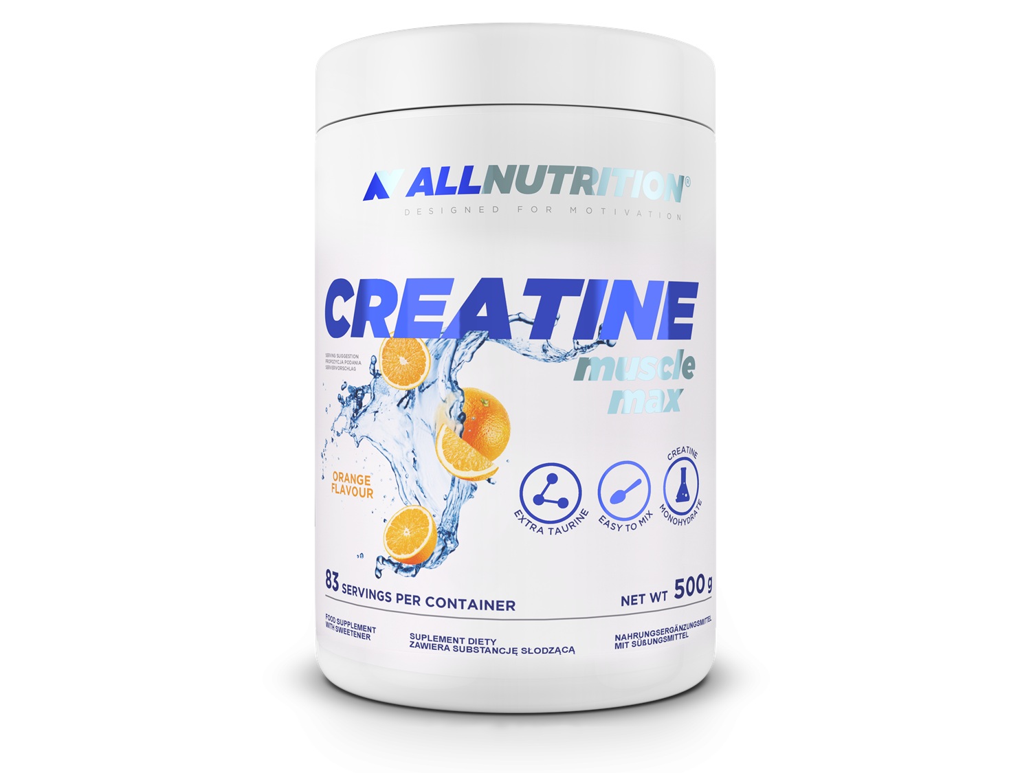 Allnutrition Creatine Muscule Max  Orange, kreatyna 500 g