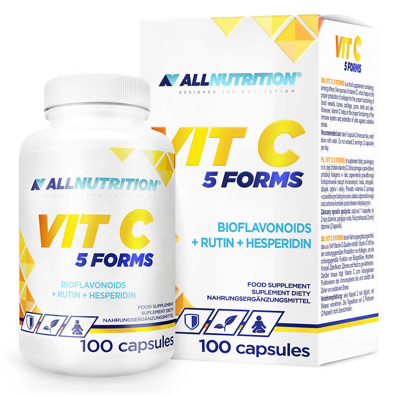 Allnutrition Vit C 5 Forms, Kapsułki