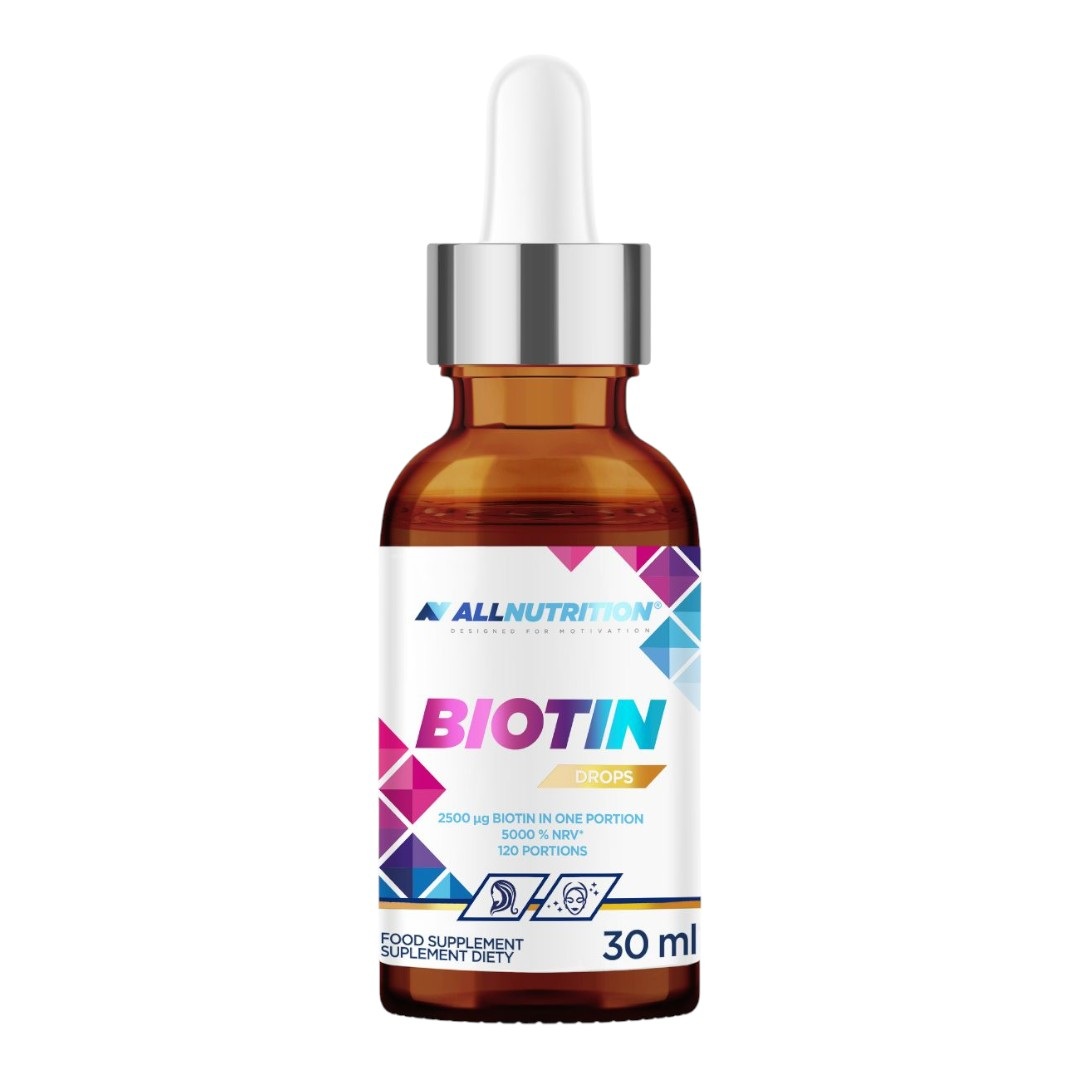 Allnutrition Biotin Drops krople 30 ml