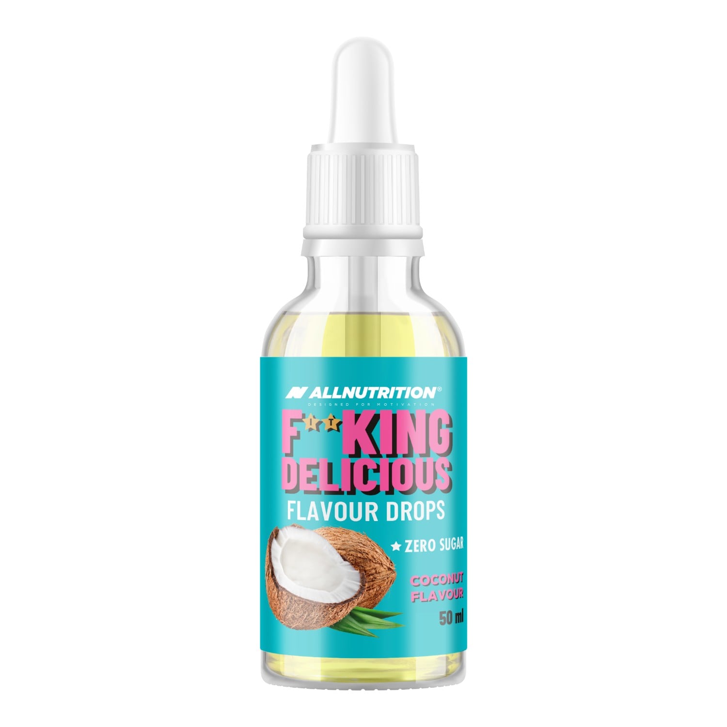 Allnutrition Fitking Delicious Flavor Drops - coconut Syrop kokosowy