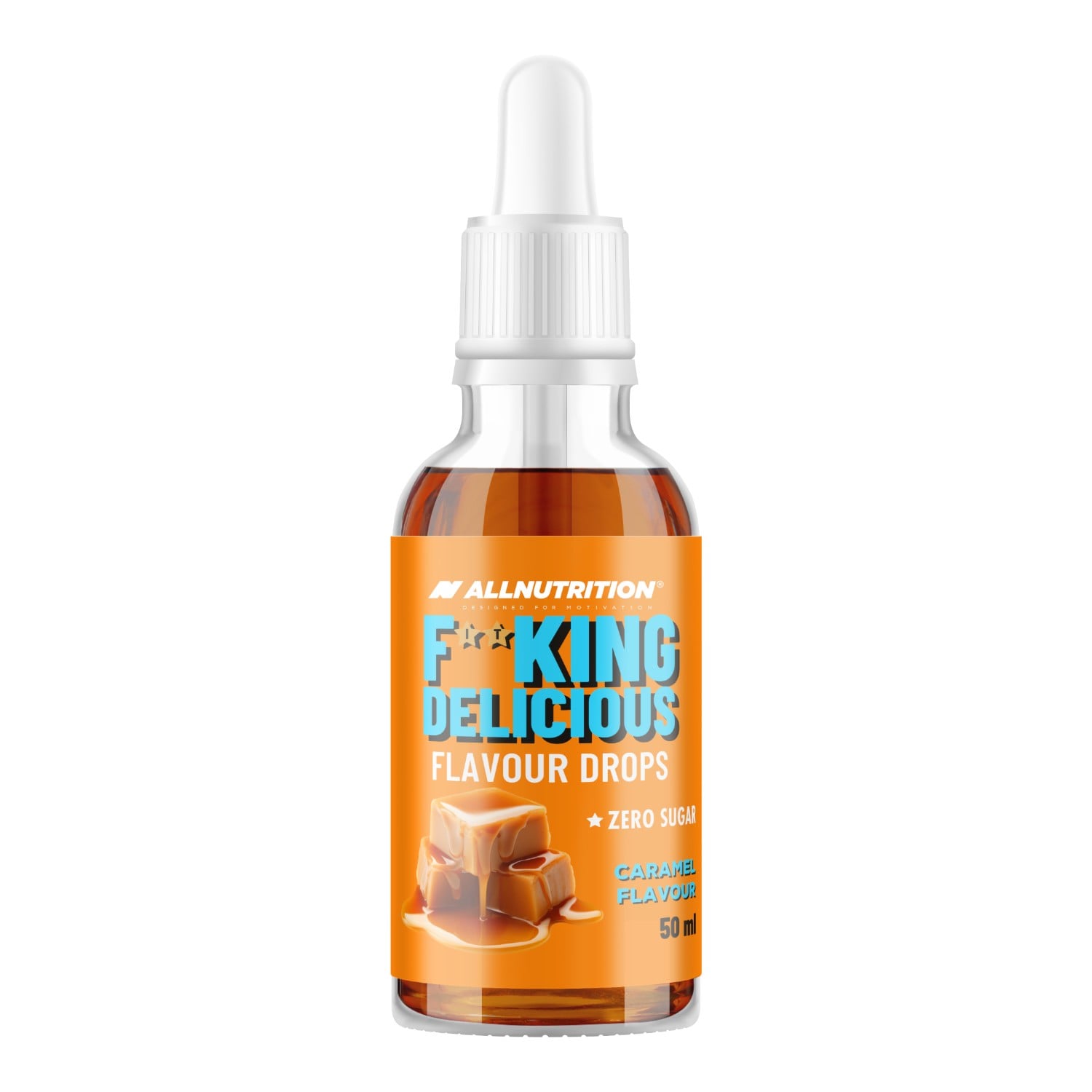 Allnutrition Fitking Delicious Flavor Drops - caramel Syrop karmelowy
