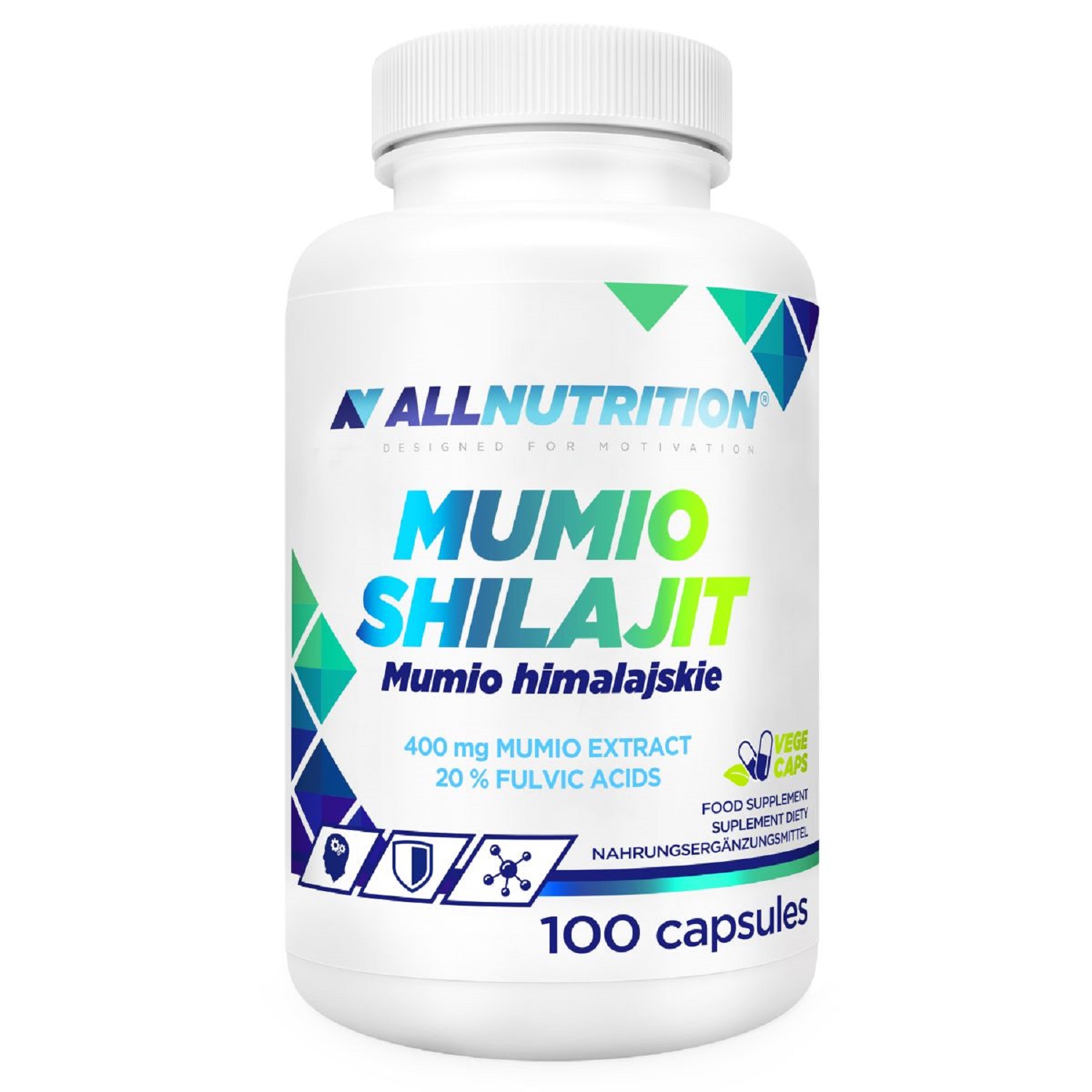Allnutrition Mumio Shilajit Mumio Himalajskie, kapsułki