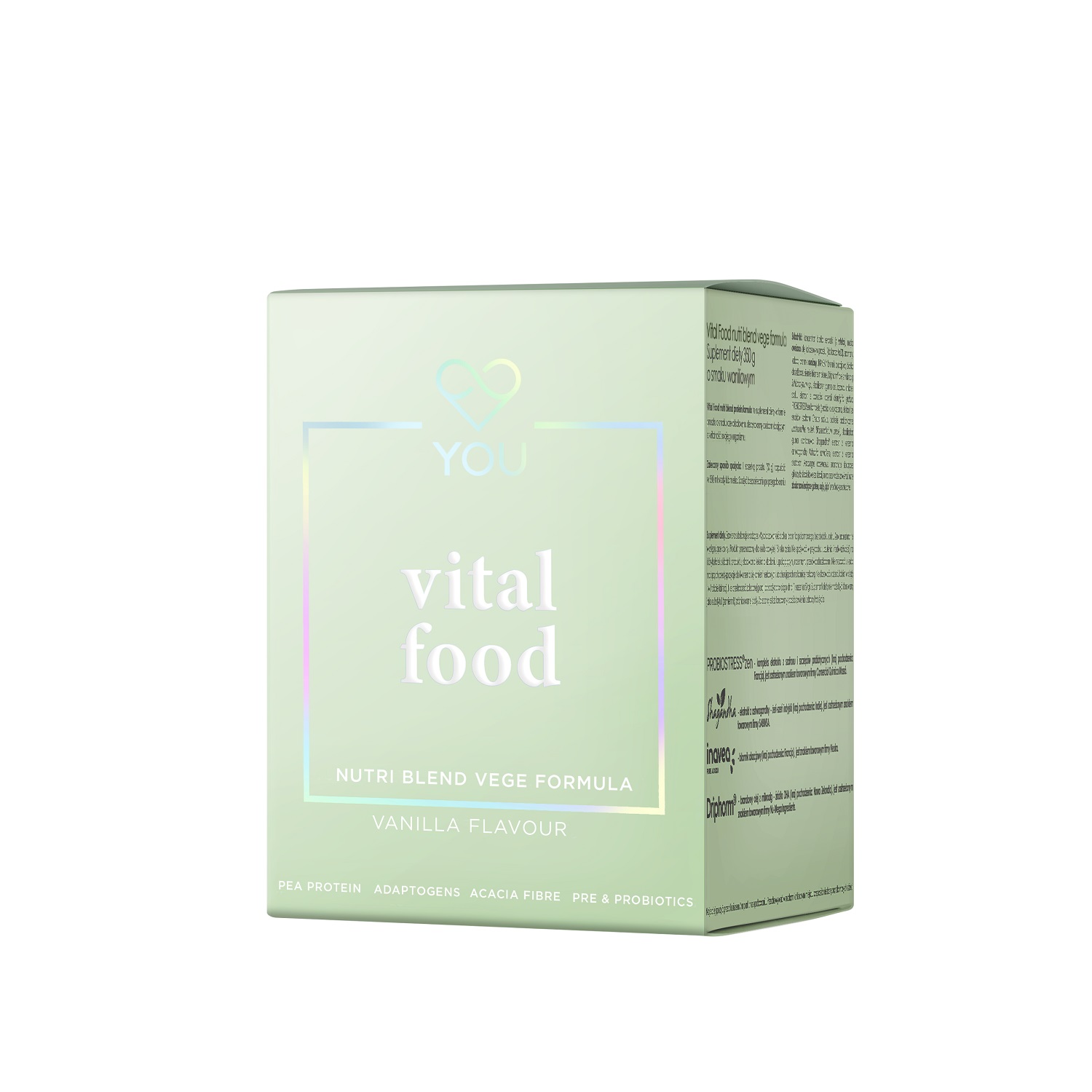 You Vital Food Nutri Blend Vege Formula Vanilla, proszek 350 g