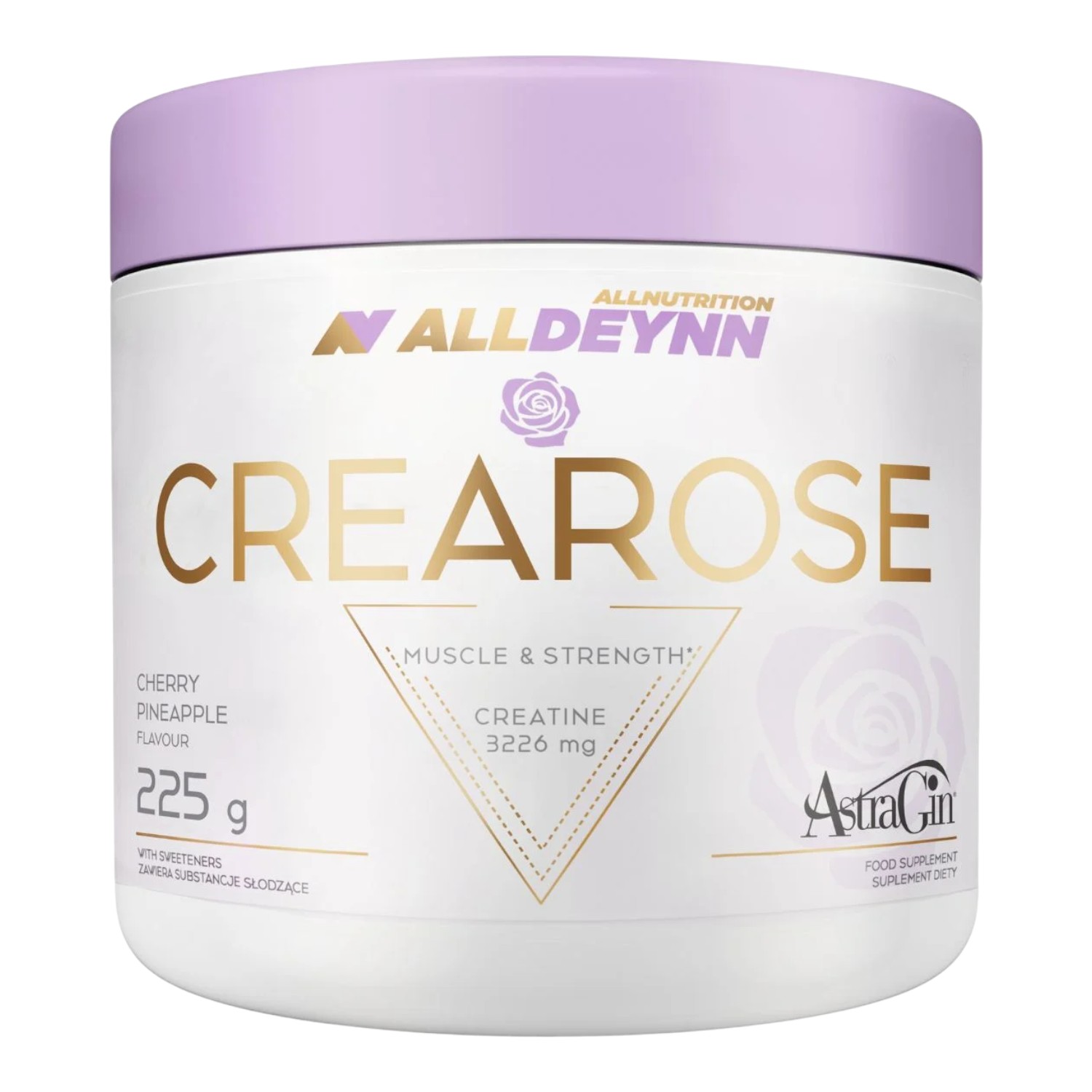 Allnutrition Alldeynn Crearose Cherry Pineapple Proszek, 225 g