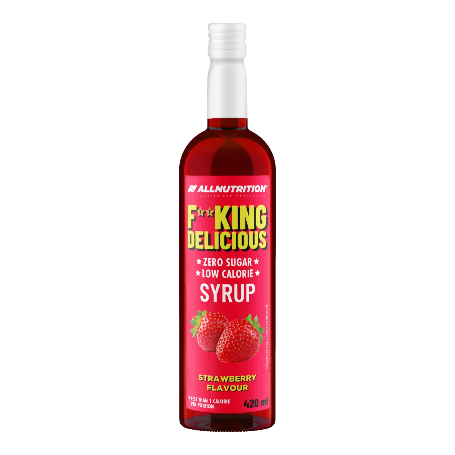 Allnutrition Fitking Delicious Syrop Zero truskawkowy