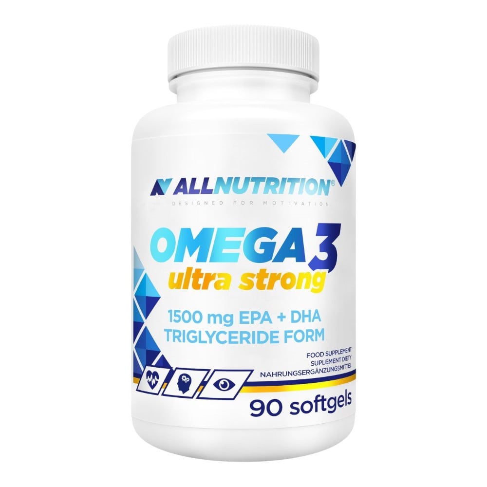 Allnutrition Omega 3 Ultra Strong Kapsułki, 90 szt.