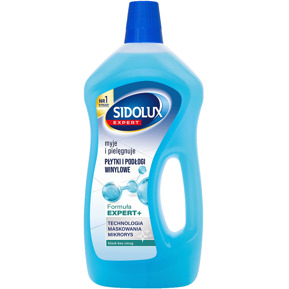 Sidolux Expert Plus - Płyn do mycia PCV, glazury, terkatoy 750 ml 750 ml