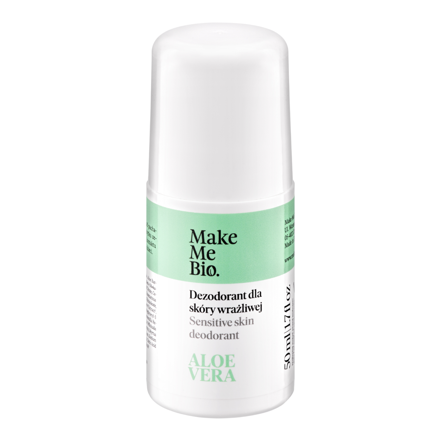 Make Me Bio Aloe Vera, Dezodorant do Skóry Wrażliwej