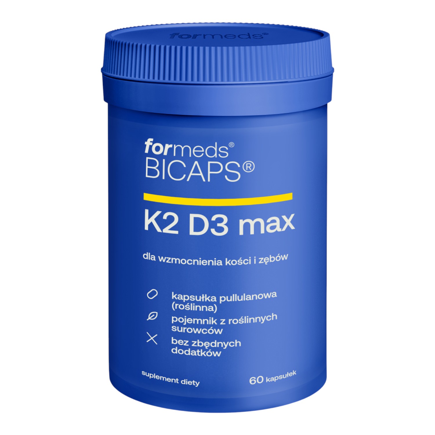 Formeds Bicaps K2 D3 Max Kapsułki, 60 szt.