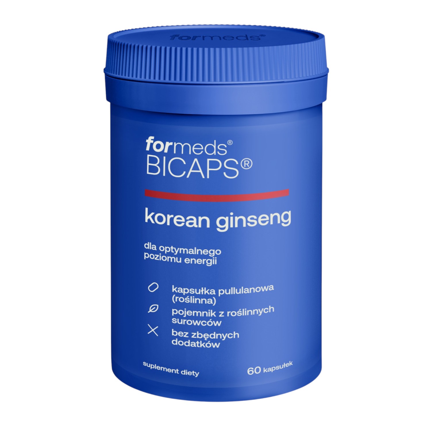 Formeds Bicaps Korean Ginseng Kapsułki, 60 szt.