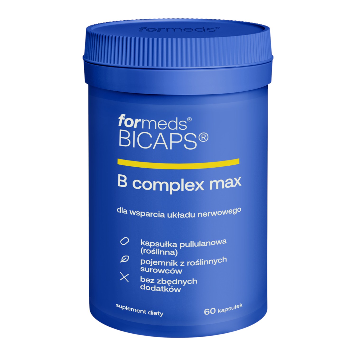 Formeds Bicaps B Complex Max Kapsułki, 60 szt.