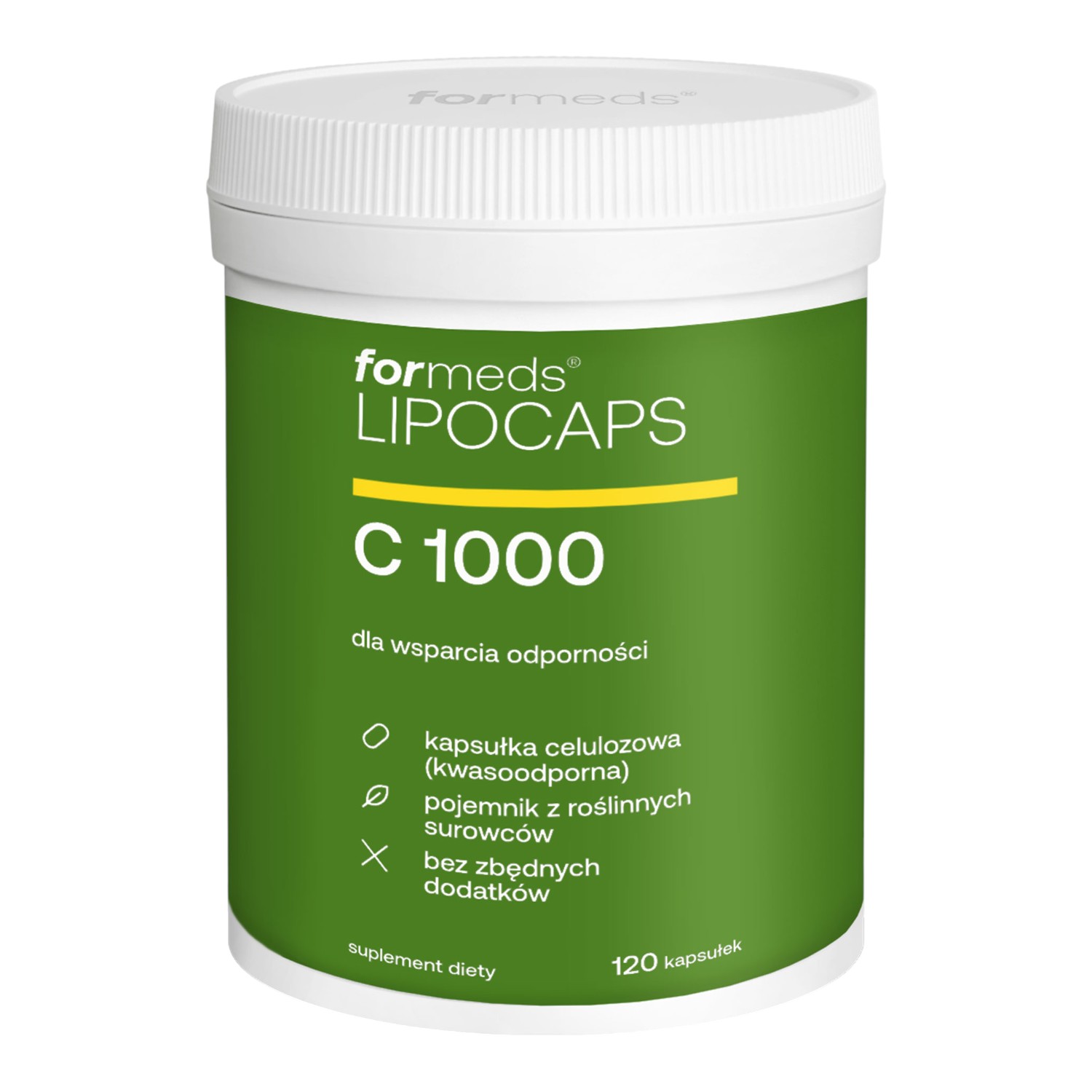 Formeds Lipocaps C 1000 Kapsułki, 120 szt.
