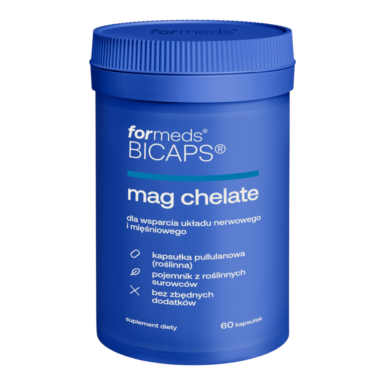 Formeds Bicaps Mag Chelate Kapsułki, 60 szt.