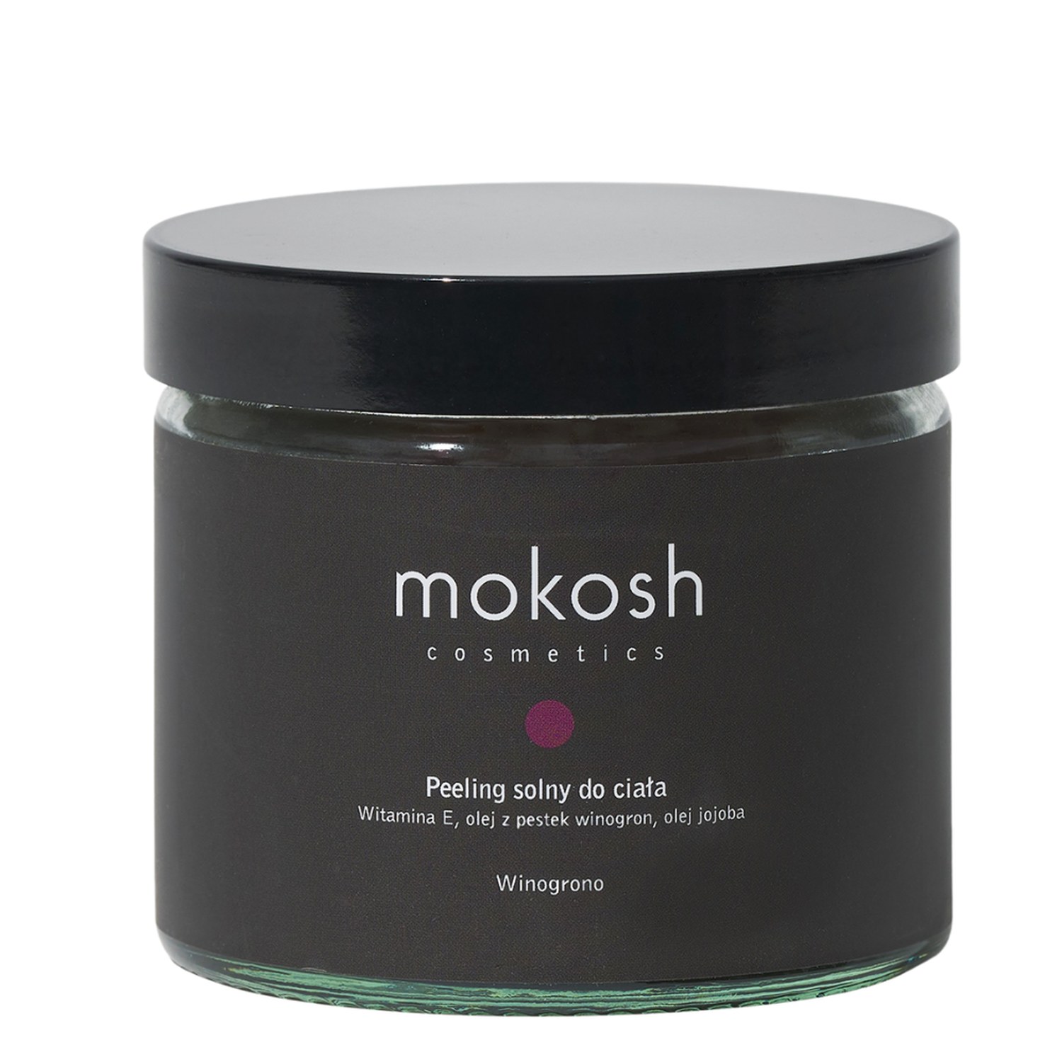 Mokosh Peeling solny od ciała Winogrono, 300g