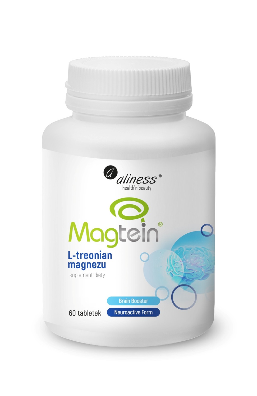 Aliness L-Treonian Magnezu Magtein 72 mg, tabletki 60 szt.