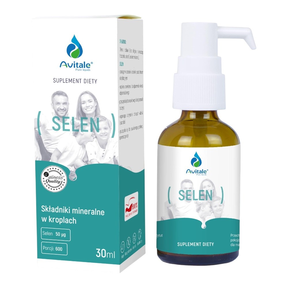 Avitale Selen 50 ug, płyn 30 ml
