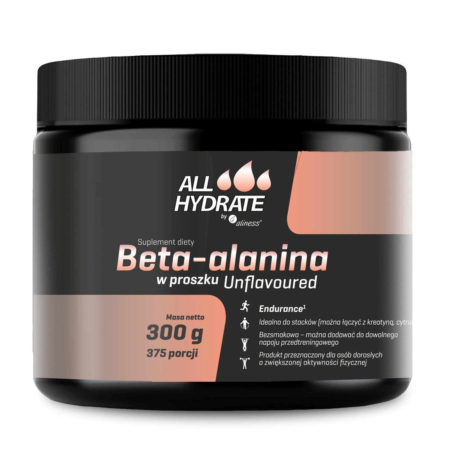 AllHydrate Beta-Alanina 375 porcji, proszek 300 g