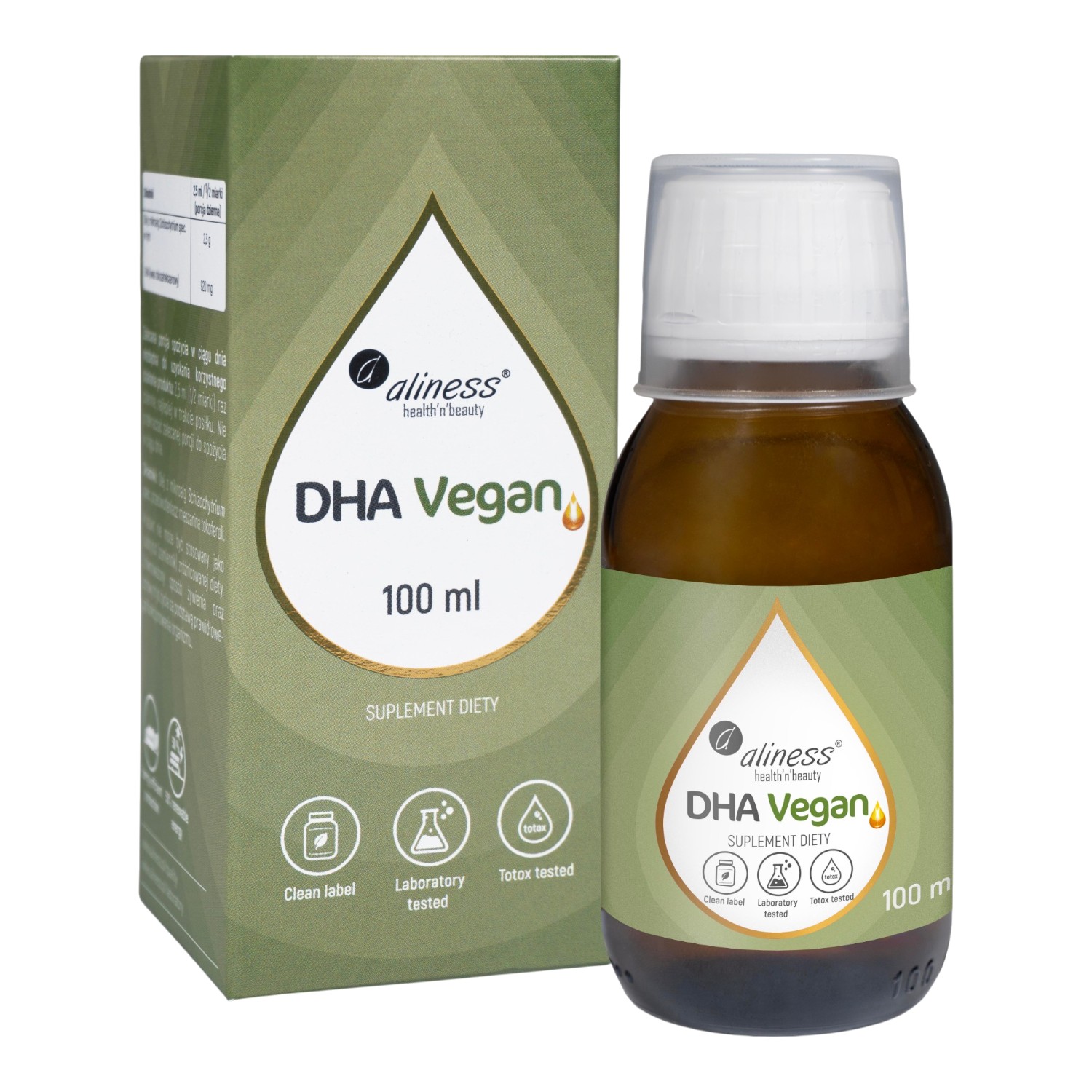 Aliness Vegan Omega 3 DHA 100 ml
