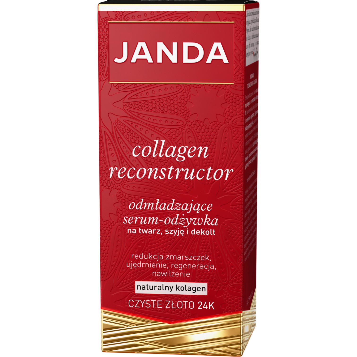 Janda Collagen Reconstructor Siero-rigenerante ringiovanente per viso, collo e décolleté