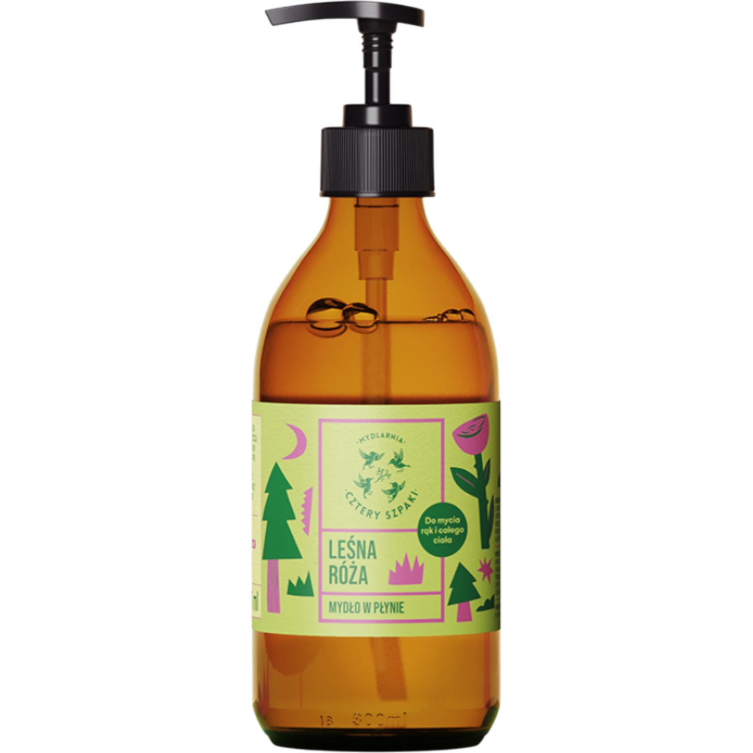 Mydlarnia Cztery Szpaki Sapone liquido, Rosa di Bosco