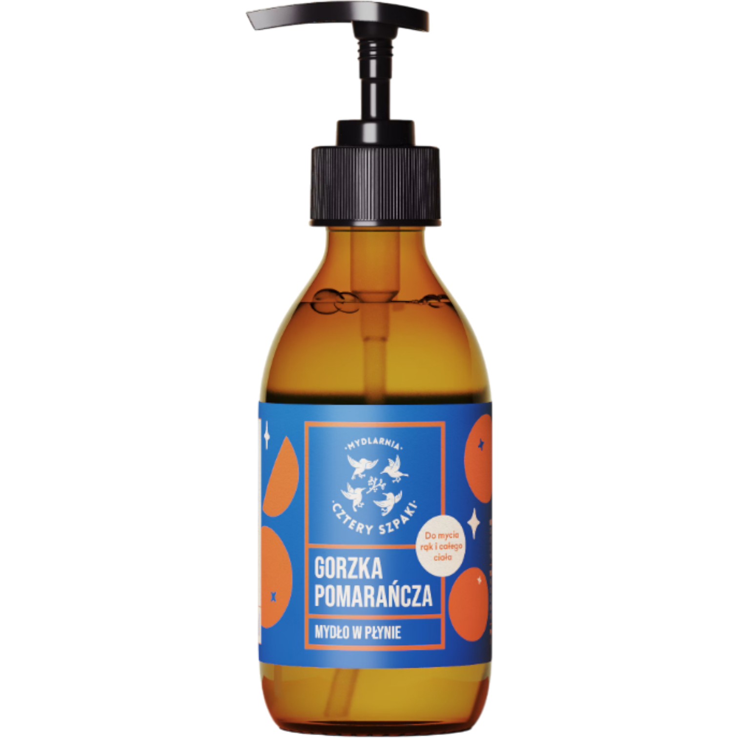 Mydlarnia Cztery Szpaki Sapone liquido, Arancia Amara