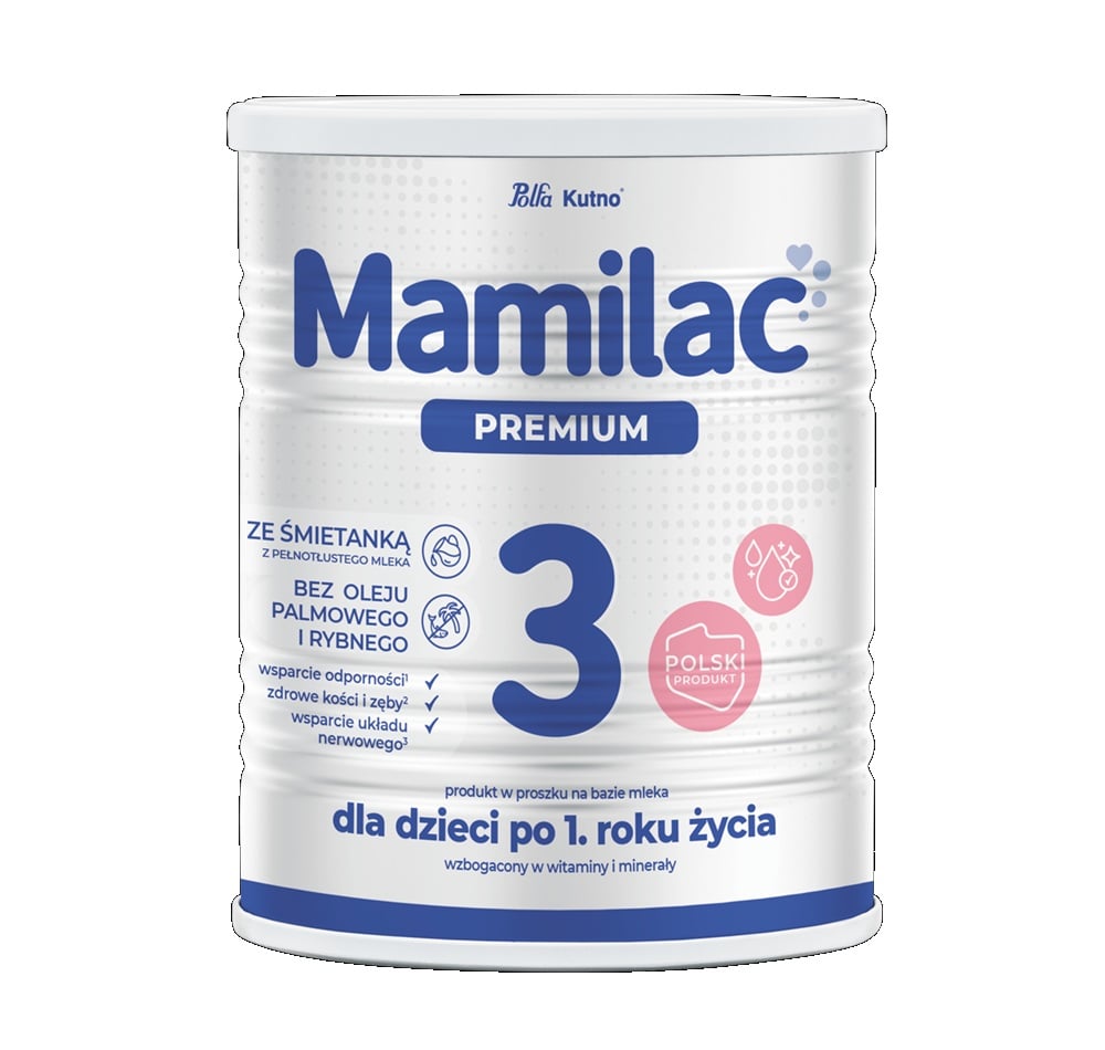 Mamilac Premium 3 Mleko Modyfikowane po 1 r.ż 400 g