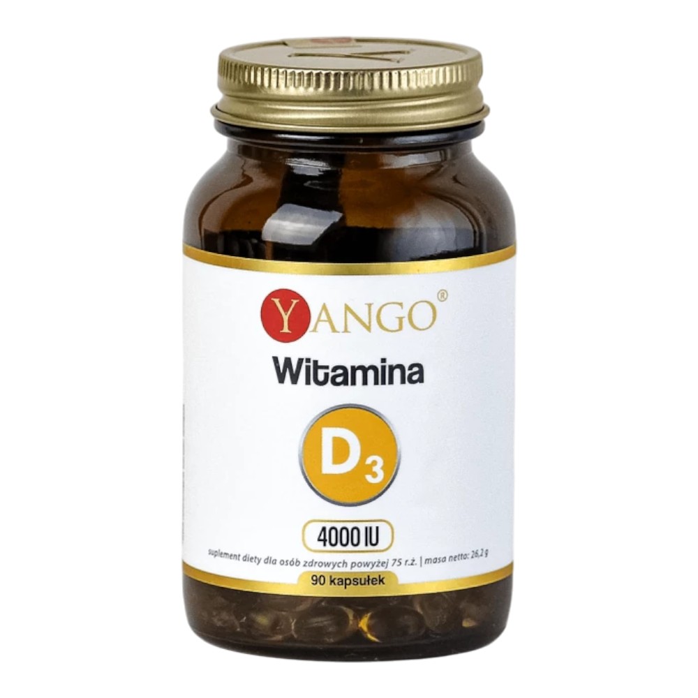 Yango Witamina D3 4000 IU Kapsułki