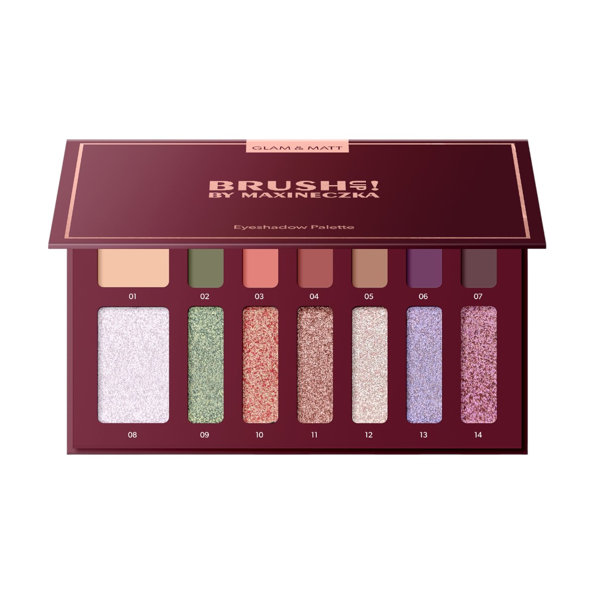 Brush Up! By Maxineczka Paleta cieni do powiek