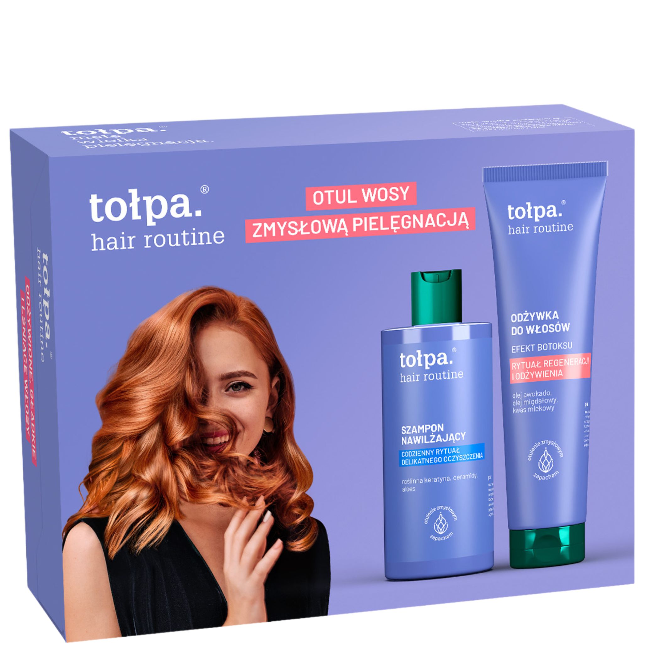 Tołpa set Hair Routine: Balsamo 175ml + Shampoo 300ml