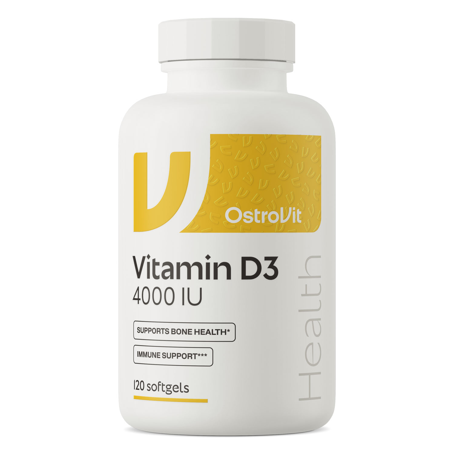 OstroVit Vitamin D3 4000 IU Kapsułki, 120 szt.