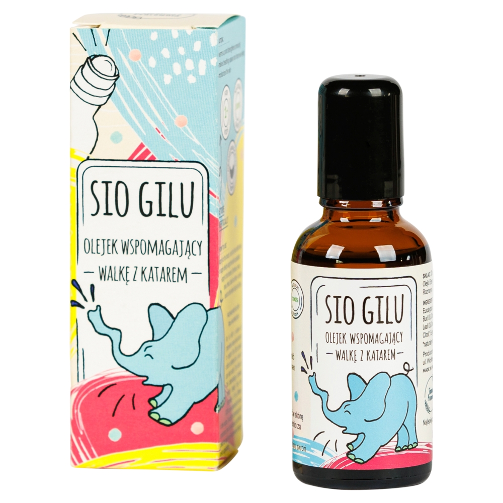 Sio Gilu Olejek Wspomagający Walkę z Katarem, Roll On 30 ml