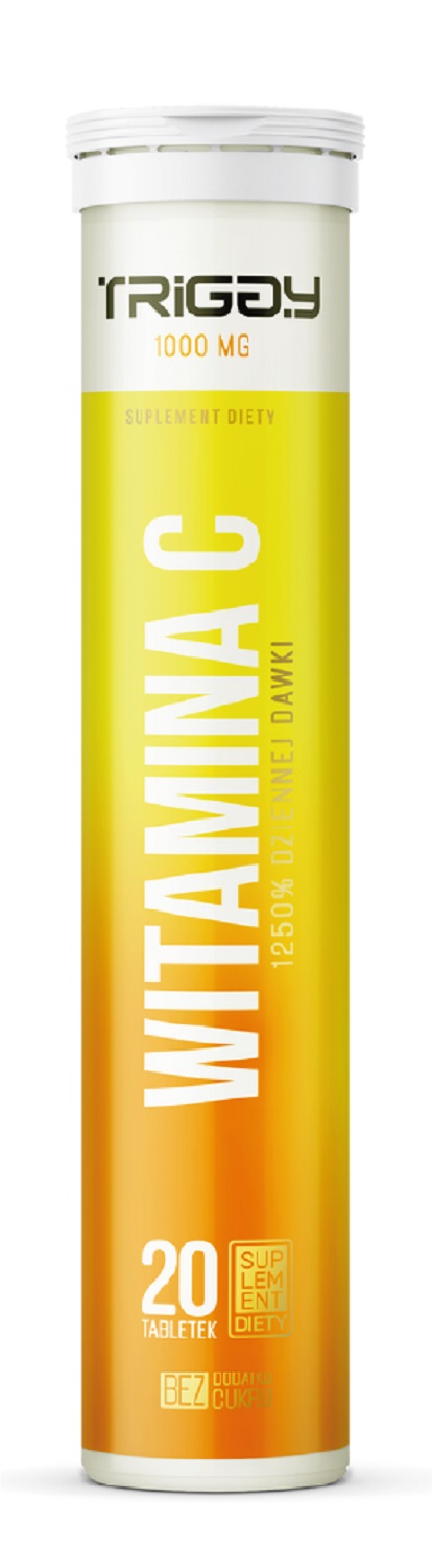 Triggy Tabletki musujące Witamina C, 1000mg