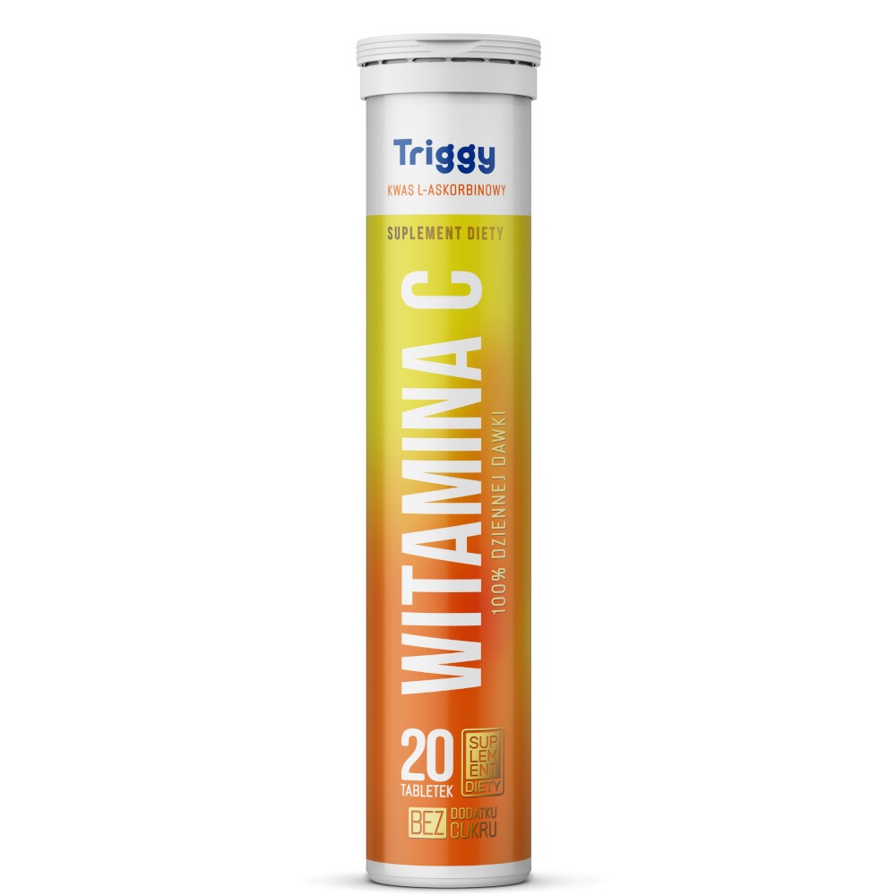 Triggy Tabletki musujące Witamina C, 1000mg