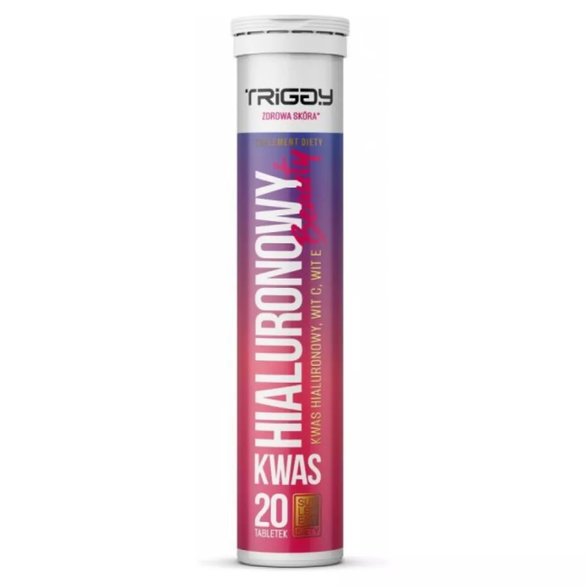 Triggy Kwas Hialuronowy Beauty Tabletki musujące