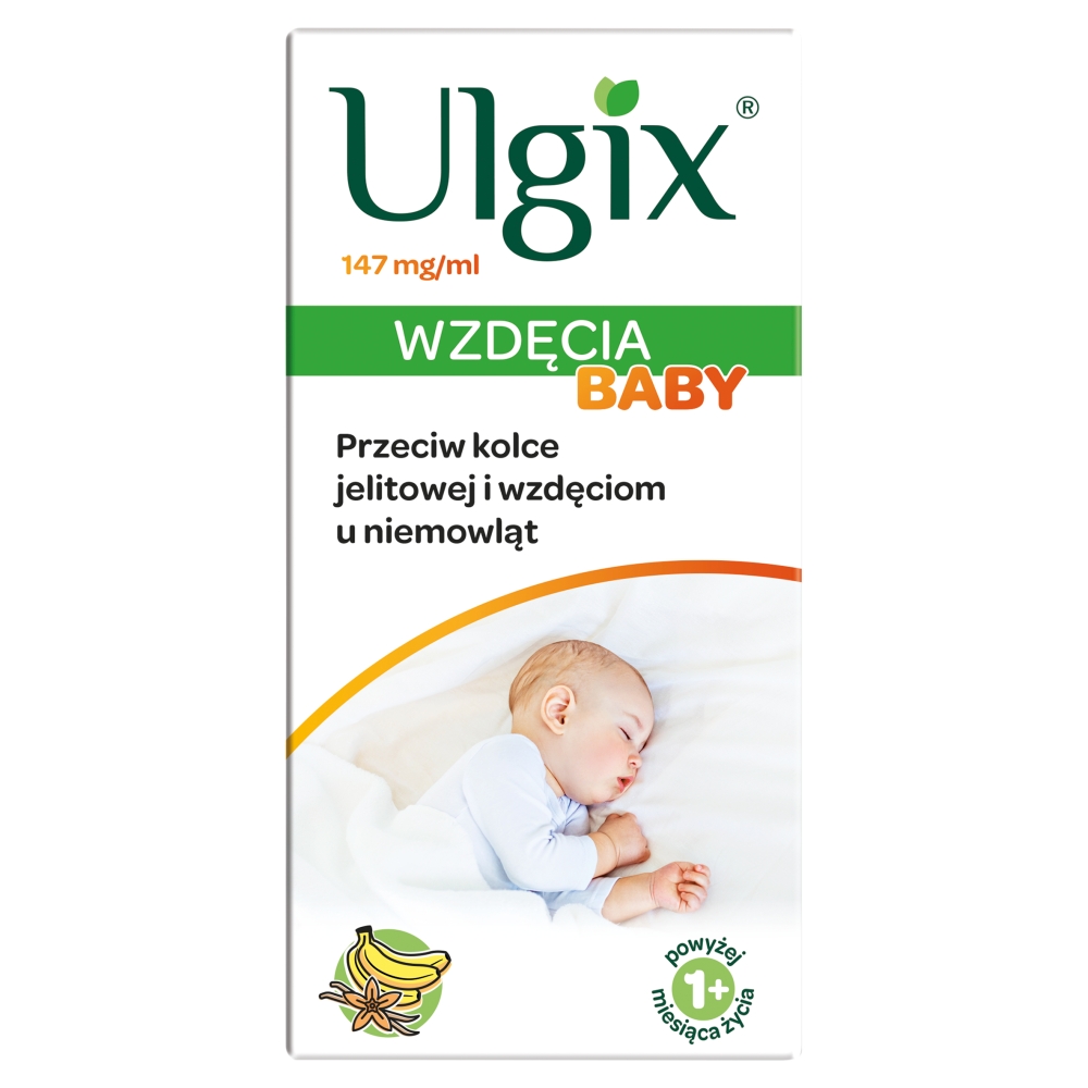 Ulgix Wzdęcia Baby Emulsja doustna, 40 g