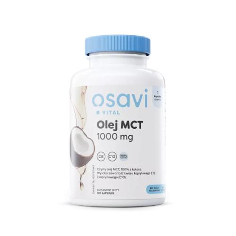 Osavi olej MCT 1000 mg, kapsułki 120 szt.