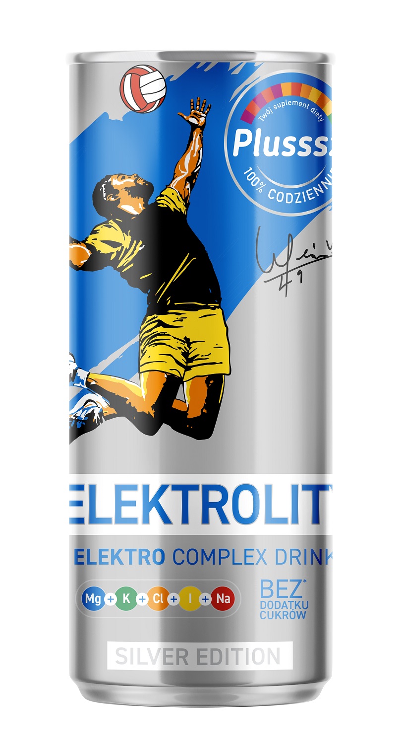 Plusssz Elektrolity Electro Complex Drink Silver Edition, płyn, 250 ml