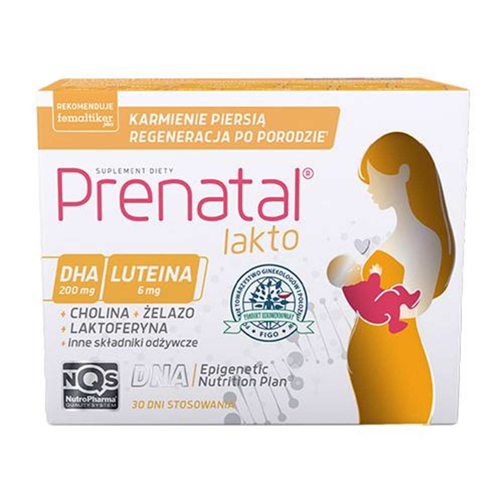 Prenatal Lakto 30 kaps. + 30 kaps.