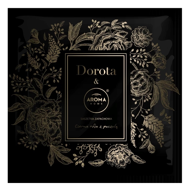 Aroma Home & Dorota Sacchetto profumato Rosa Nera e Patchouli 5,5 g 5.5 g
